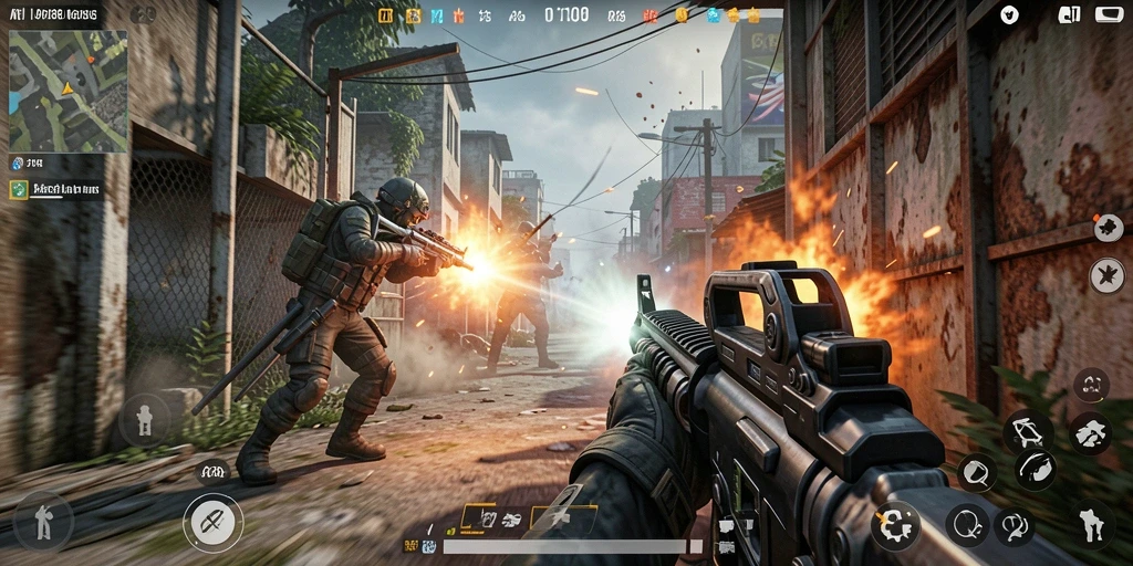 Tampilan gameplay seru dari API288 dengan pertarungan intens.