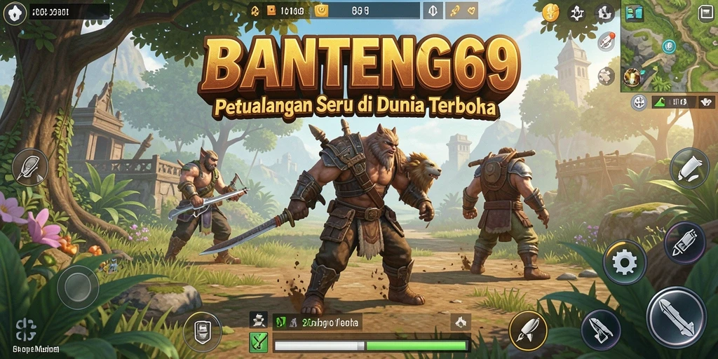 Gameplay menakjubkan di dunia terbuka BANTENG69.