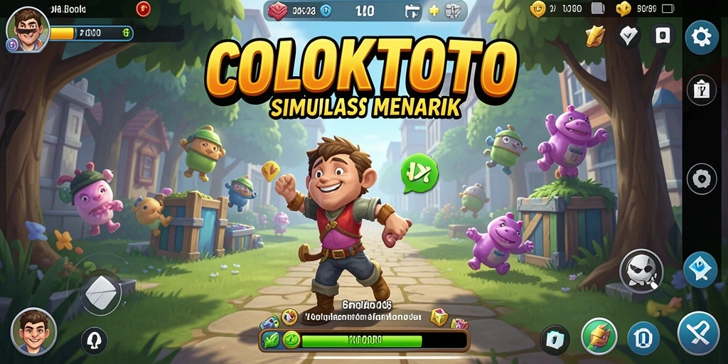 Screenshot menunjukkan gameplay COLOKTOTO yang seru dan interaktif.