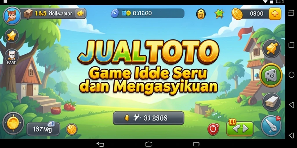 Screenshot gameplay JUALTOTO yang menunjukkan keseruan bermain Idle.