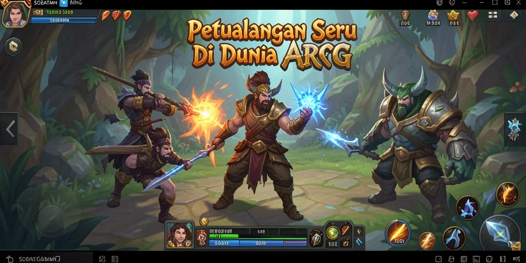 Tampilan gameplay SOBATGAMING yang mendebarkan di dunia ARPG.